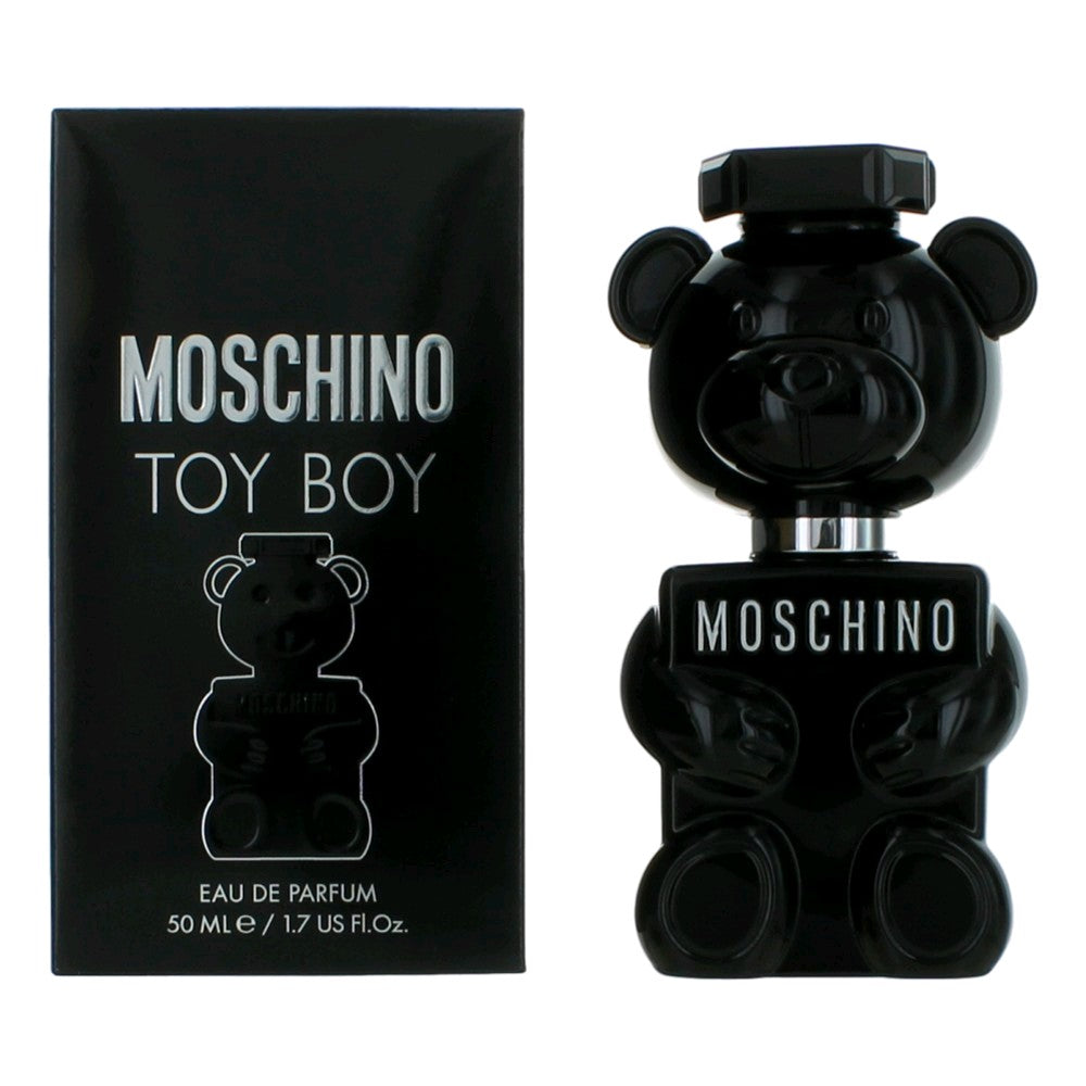 Bottle of Moschino Toy Boy by Moschino, 1.7 oz Eau De Parfum Spray for Men
